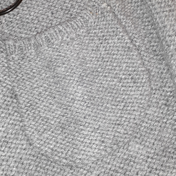 BXBG Max Azria Gray Bell Sleeve Sweater Sz S M - Picture 6 of 10